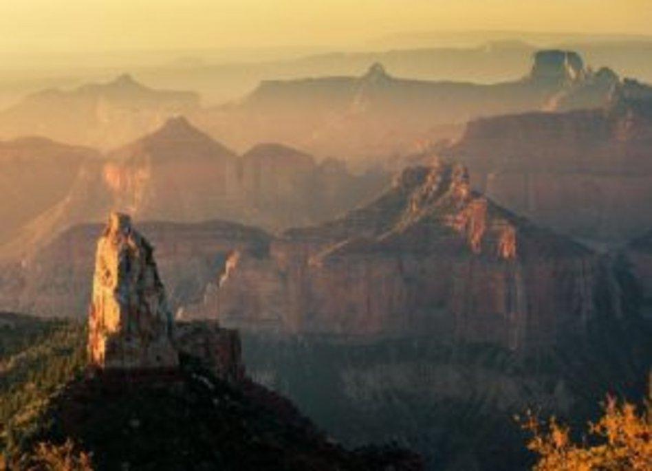 Rock formations in the Grand Canyon Gesteinsformationen im Grand Canyon